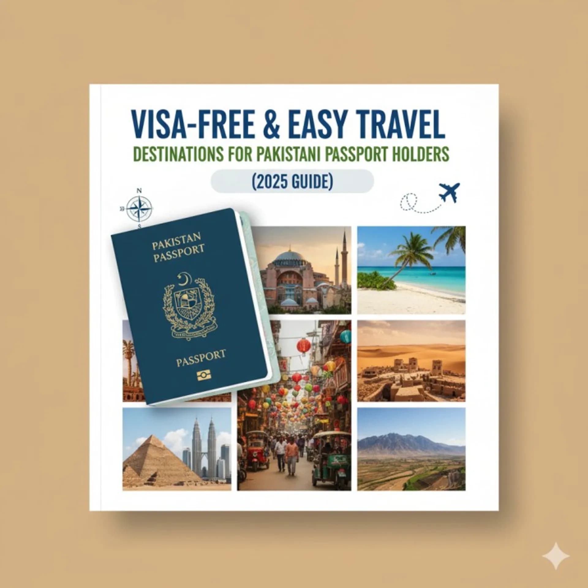 Visa-Free & Easy Travel Destinations for Pakistani Passport Holders (2025 Guide)